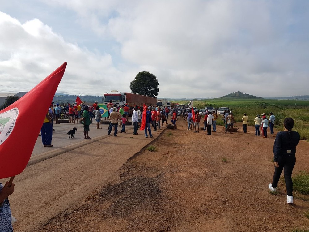 Greve do INCRA em Mato Grosso Não Afeta Remoção de Sem-Terra Que Bloqueiam a BR-364