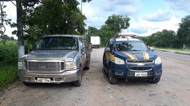 PRF recupera Ford F-350 furtada em frente a uma igreja no Mato Grosso