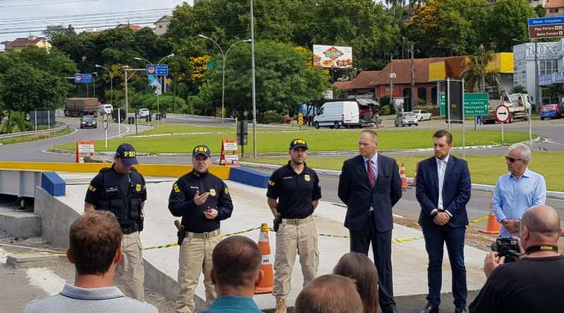 PRF inaugura balança rodoviária em Bento Gonçalves