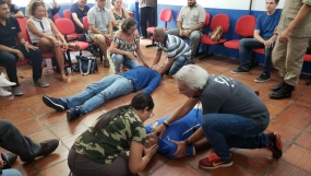 voluntarios participam de capacitacao da defesa civil de cuiaba 5c656f404ebf5