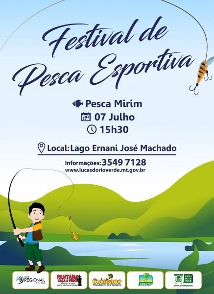 Inscrições do Festival de Pesca Esportiva Mirim terminam nesta quinta-feira em Lucas do Rio Verde