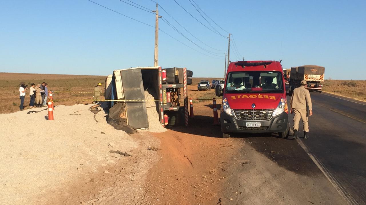 Motorista de 50 anos morre em grave acidente na MT/449