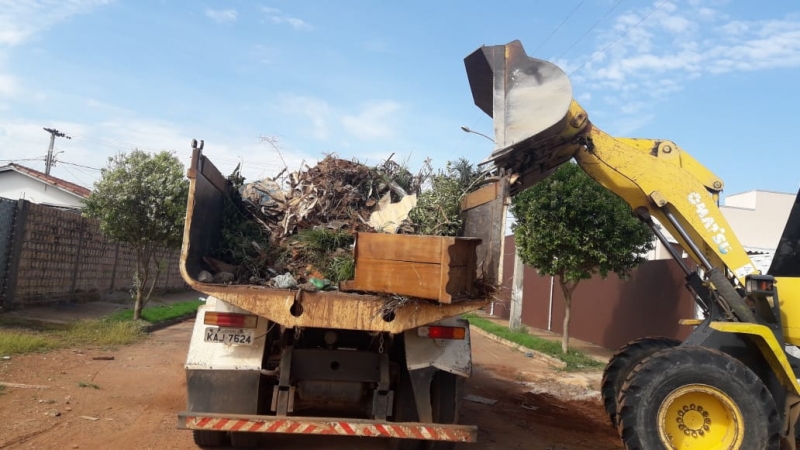 Tem móveis velhos para descartar? Confira o cronograma de limpeza urbana em Lucas do Rio Verde