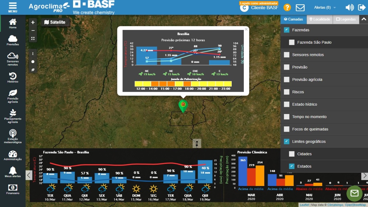 Agroclima PRO BASF é apresentado na ShowSafra