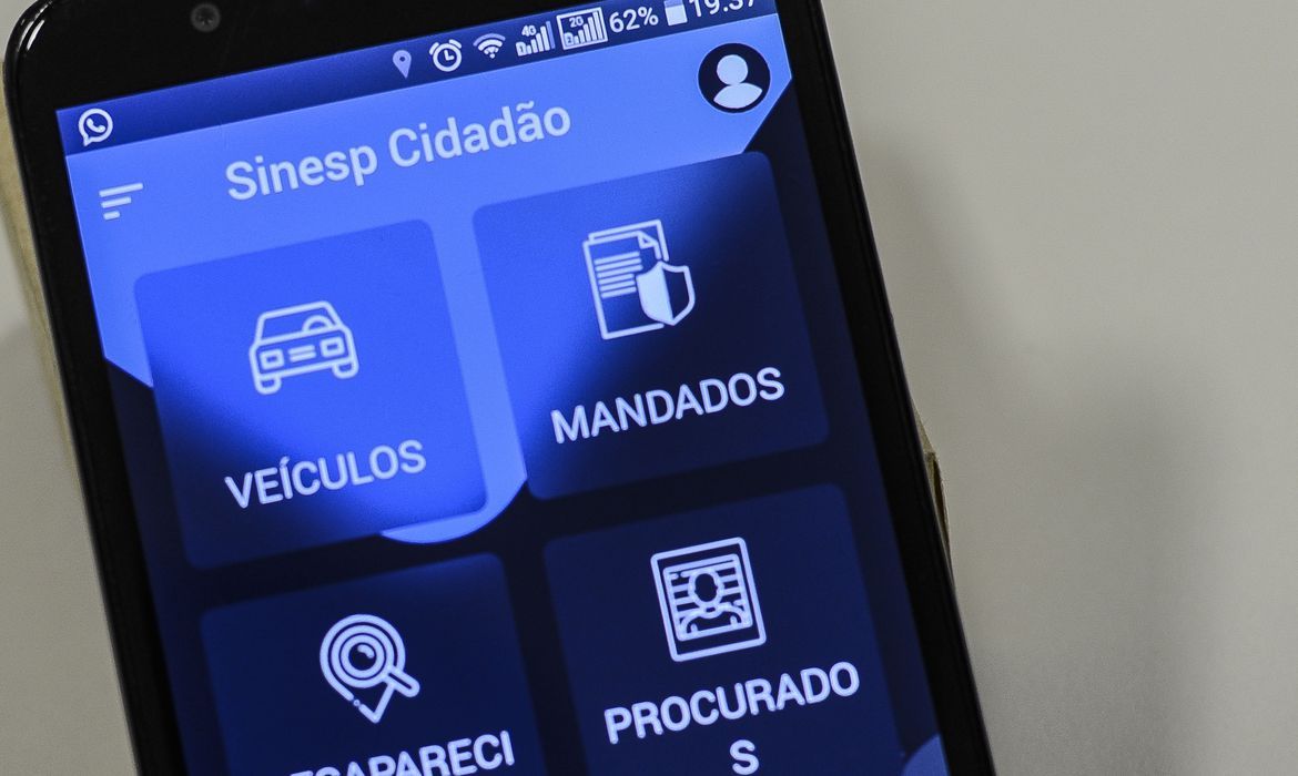 Aplicativo do SINESP Cidadão conta com novas funcionalidades