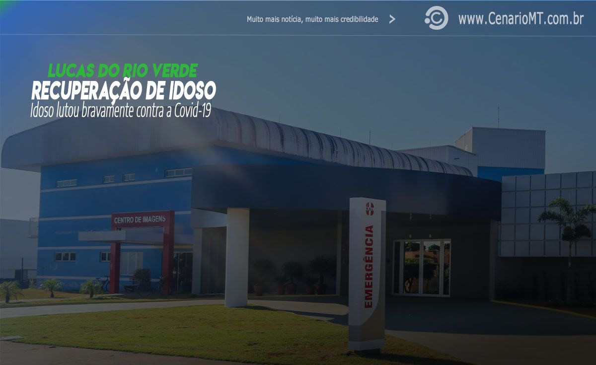 Idoso de 91 anos vence a Covid-19 em Lucas do Rio Verde