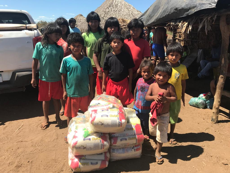 Indígenas do Mato Grosso vão receber 20 mil cestas de alimentos
