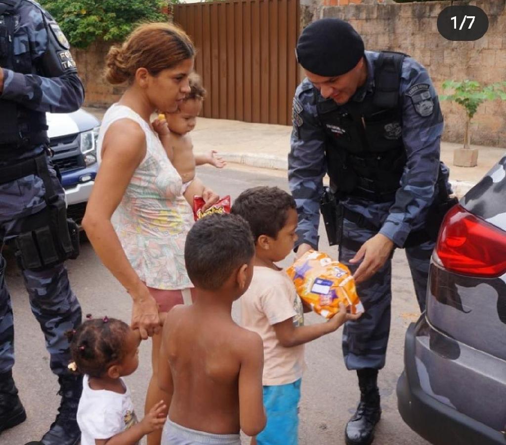 Força Tática de Várzea Grande fará entrega de brinquedos para crianças
