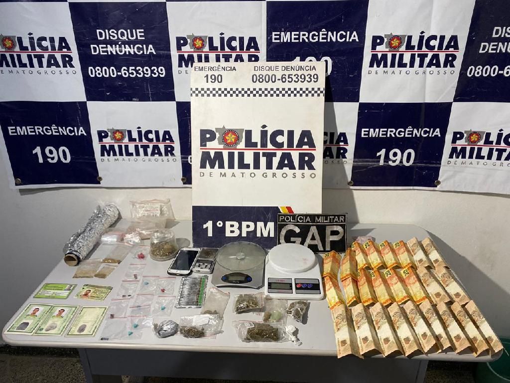 Polícia descobre boca de fumo em bairro da capital
