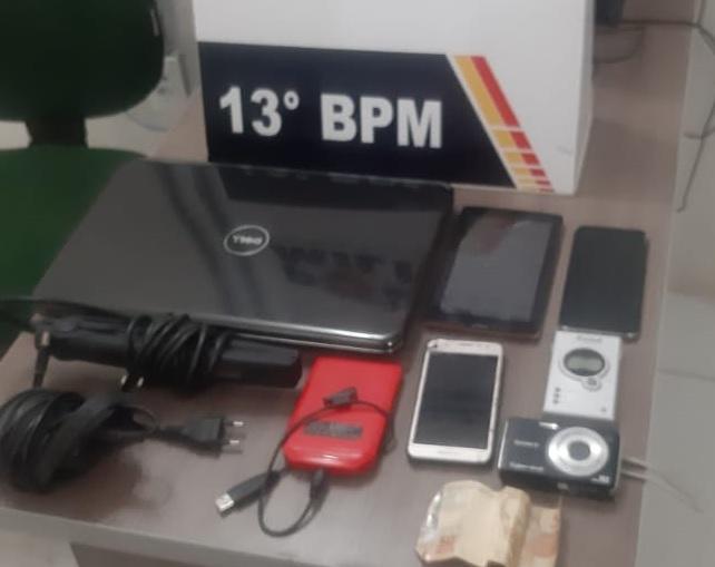 Polícia prende seis por furto à residência em Lucas do Rio Verde