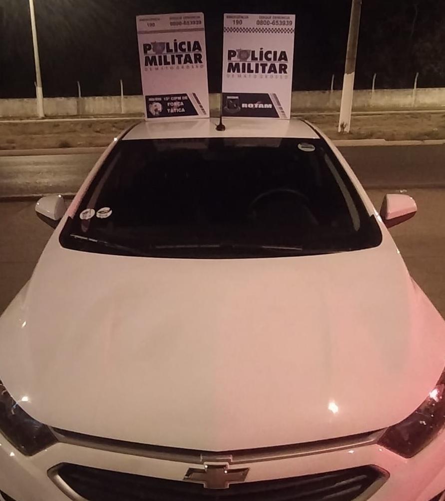 Rotam recupera veículo e prende quatro em Várzea Grande