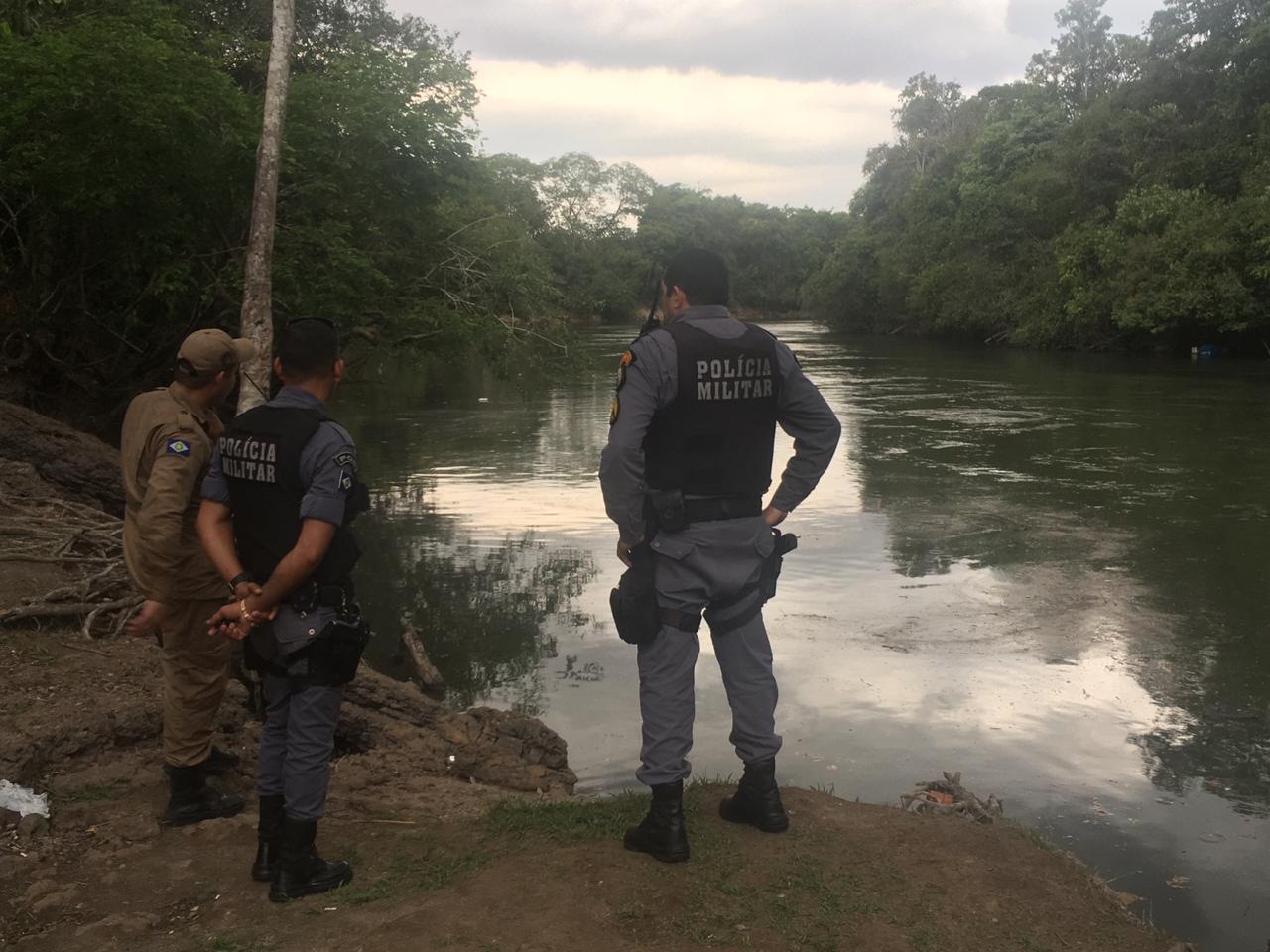 Jovem de 21 anos desaparece durante banho no Rio Verde em Lucas do Rio Verde
