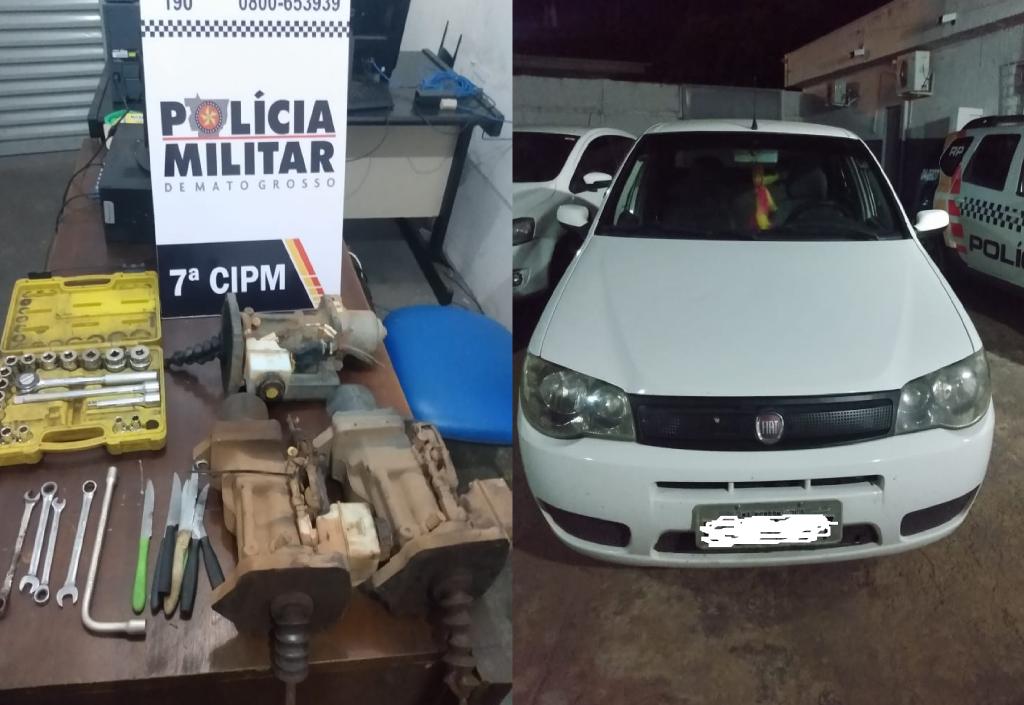 Polícia prende quadrilha especializada em furto de peças de caminhão