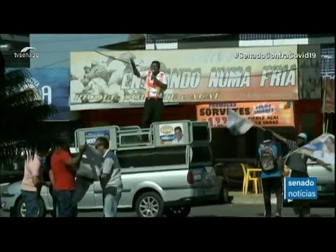 Vídeo: Projeto proíbe eventos eleitorais com aglomerações durante estado de calamidade pública 2020 11 06 21:27:12
