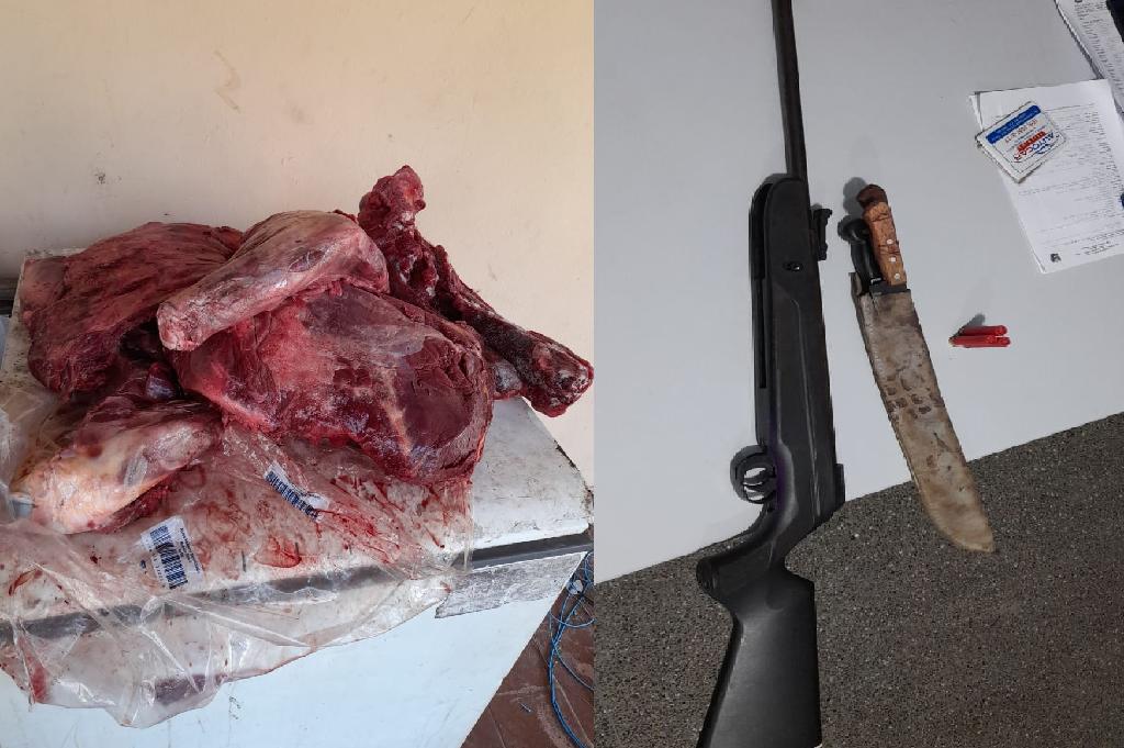 Policiais encontram carne de caça em pesqueiro em Mato Grosso