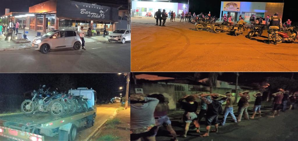 Operação Dispersão identifica aglomerações, consumo de droga e foragidos foram capturados