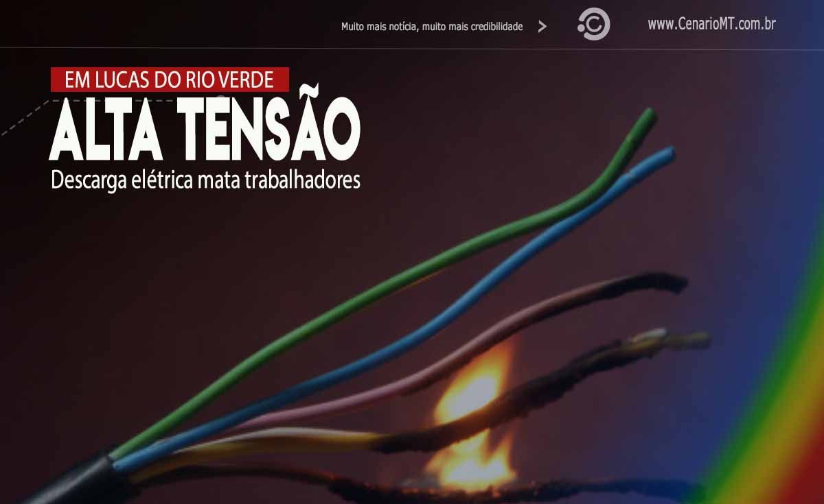 Descarga elétrica mata três pessoas em Lucas do Rio Verde