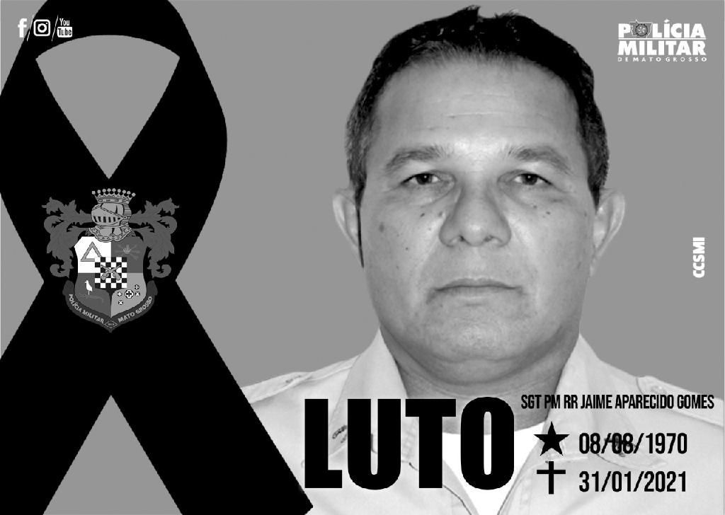 PM lamenta morte de sargento da reserva remunerada Jaime Aparecido Gomes