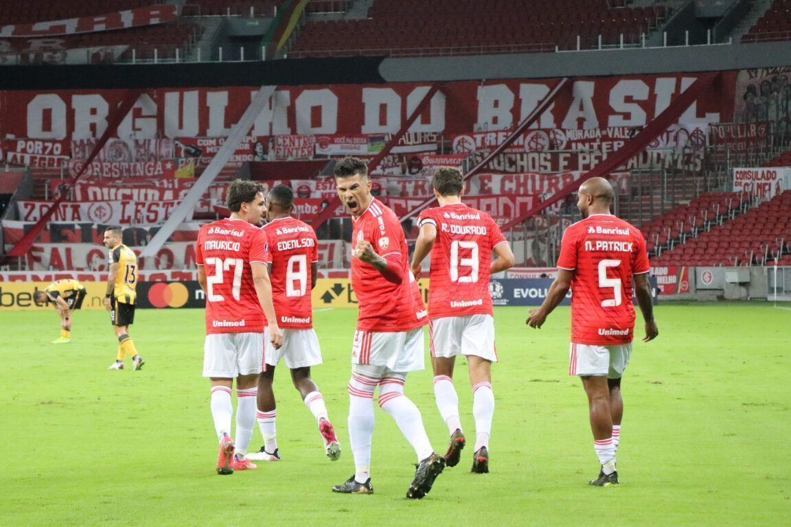 Internacional goleia na Libertadores sobre Deportivo Táchira