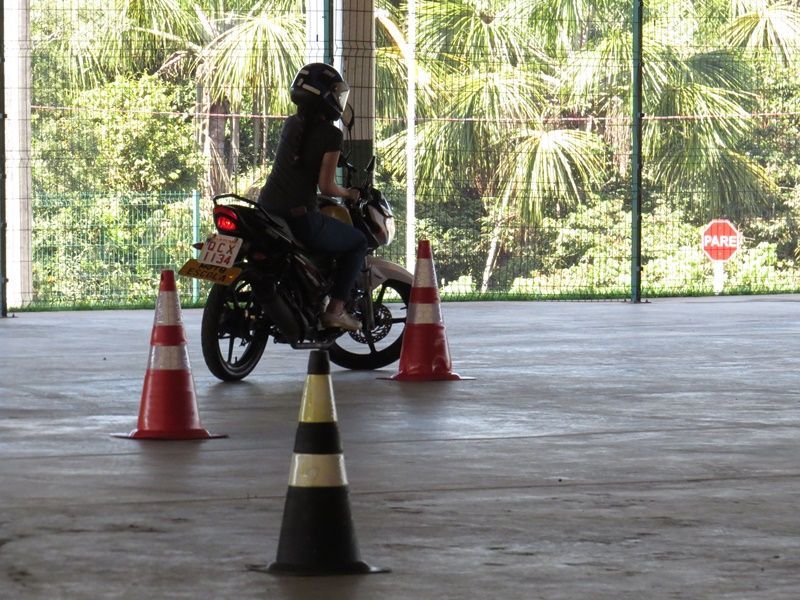Ciretran de Lucas do Rio Verde retoma provas práticas para habilitação de motociclistas