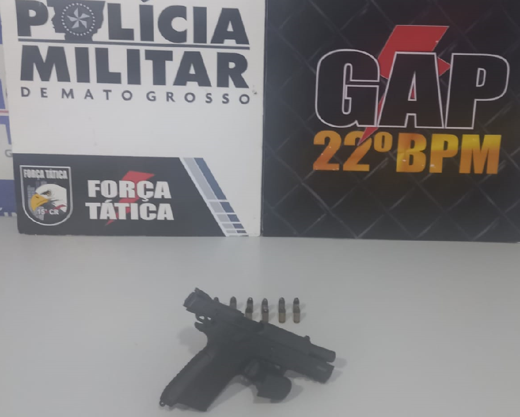 PM convence homem a libertar reféns e se entregar em Peixoto de Azevedo