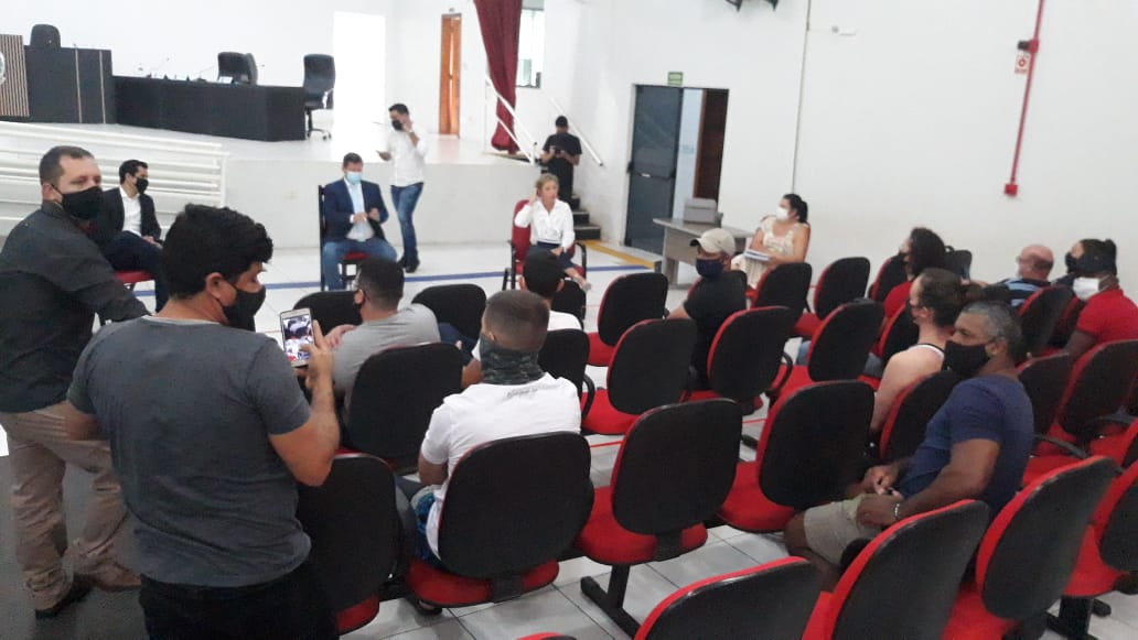 Guardas Municipais se reúnem com vereadores e pedem análise de estatuto da categoria