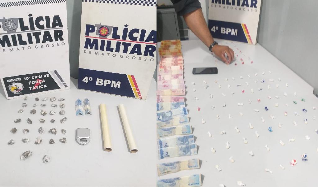 Drogas são tiradas de circulação em bairros de Várzea Grande