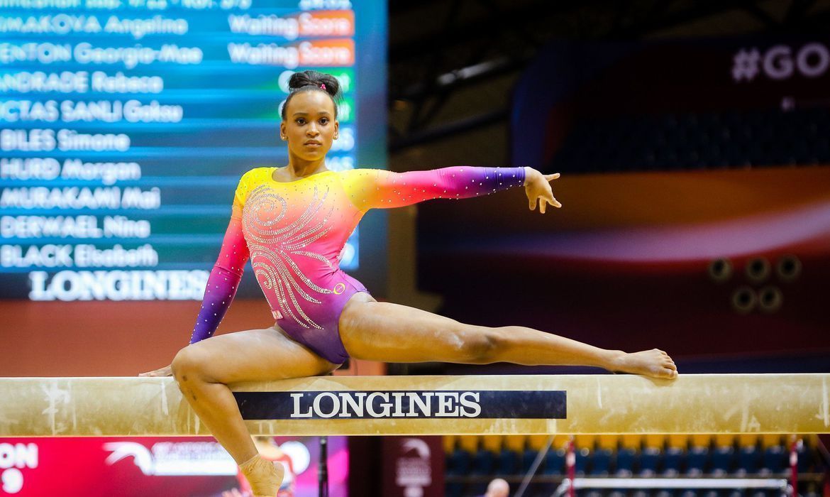 Rebeca Andrade fatura ouro na Copa do Mundo de Ginástica Artística