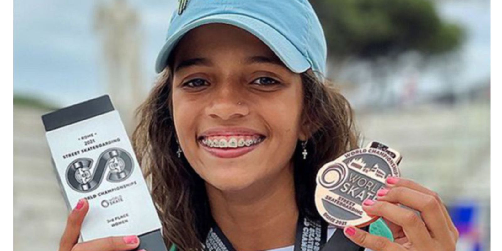 Skate: Rayssa Leal, de 13 anos, fatura bronze no Mundial de Street