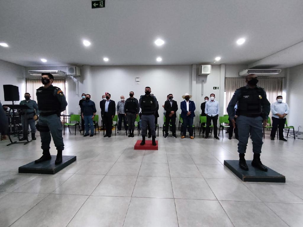 Tenente-coronel Noelson Dias assume batalhão da PM em Nova Mutum