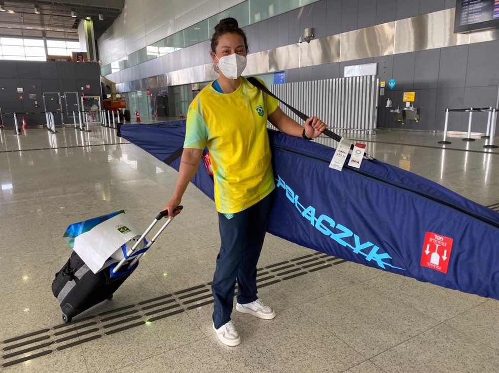 De Mato Grosso, canoísta Ana Sátila é primeira atleta do Brasil a chegar ao Japão