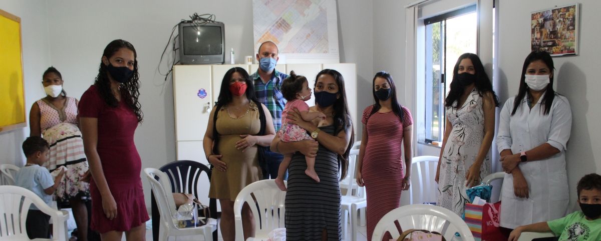 Participação ativa do homem na gravidez é destaque em Encontro de Gestantes em Lucas do Rio Verde