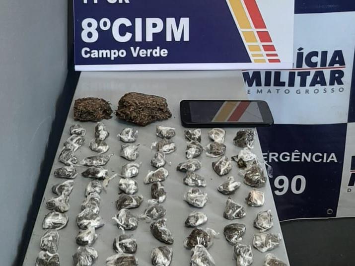 Adolescentes oferecem droga em live e são pegos em Campo Verde