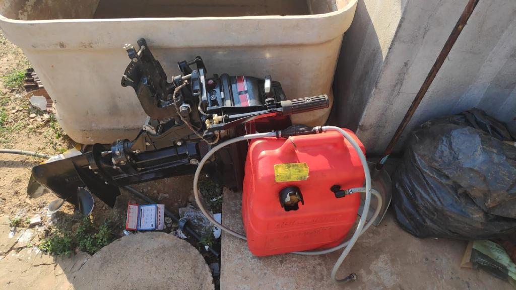 PM recupera motor de popa furtado e oferecido a venda em grupo de conversa