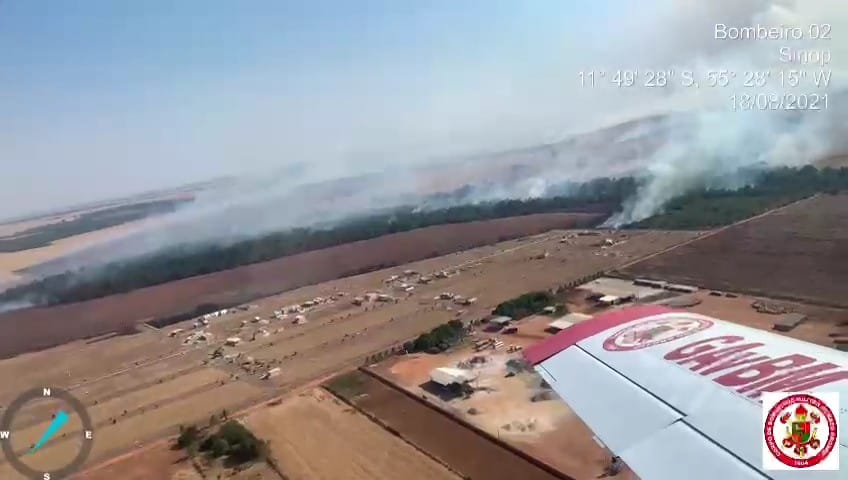 Prefeitura, empresários, população e Corpo de Bombeiros se unem no combate a incêndio no Alto da Glória