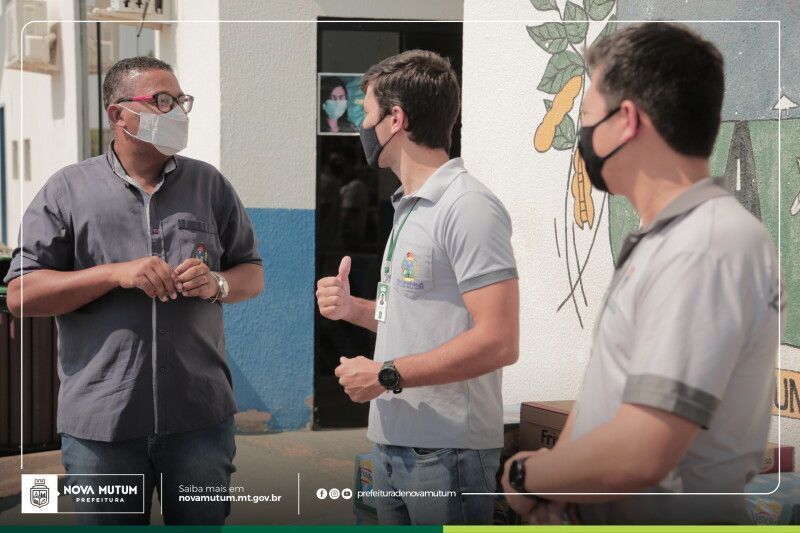 Nova Mutum: AME faz a entrega de 240 litros de leite para Secretaria de Cidadania e Assistência Social