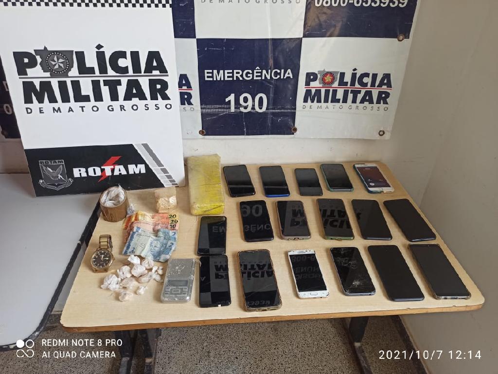 Batalhão Rotam prende quadrilha por tráfico de drogas em Cuiabá