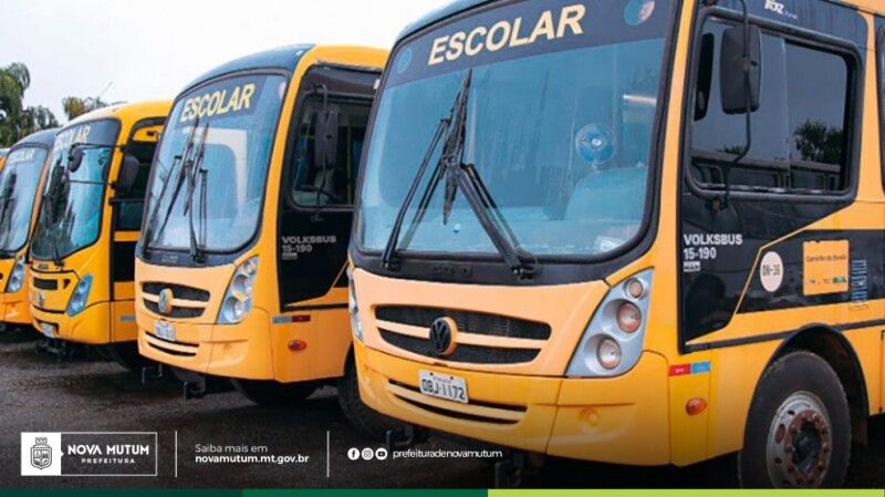 Educação na mídia: Prefeitura de Nova Mutum investe no transporte escolar e prepara compra de 5 ônibus