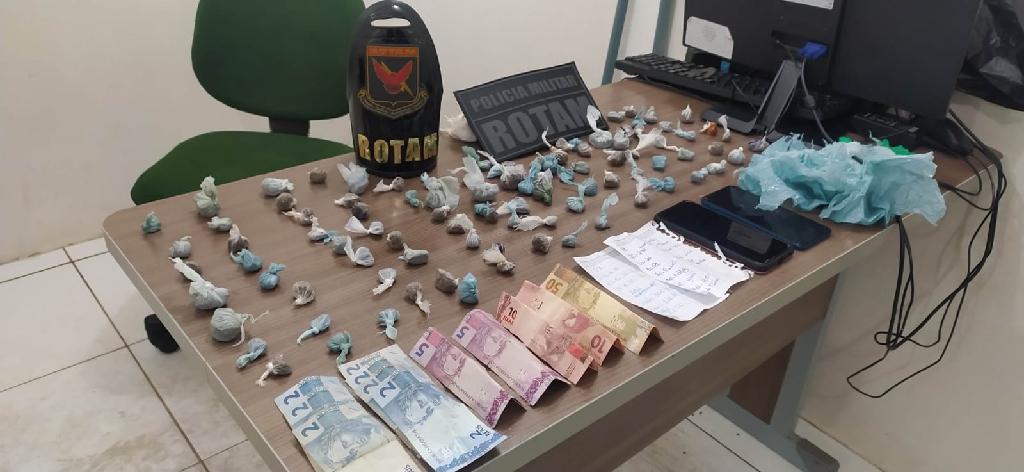 Rotam prende suspeitos de tráfico de drogas em Lucas do Rio Verde