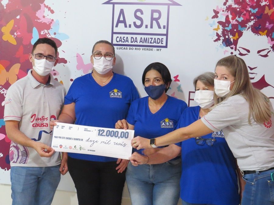 Ação interna de empresa garante repasse financeiro a projeto social em Lucas do Rio Verde