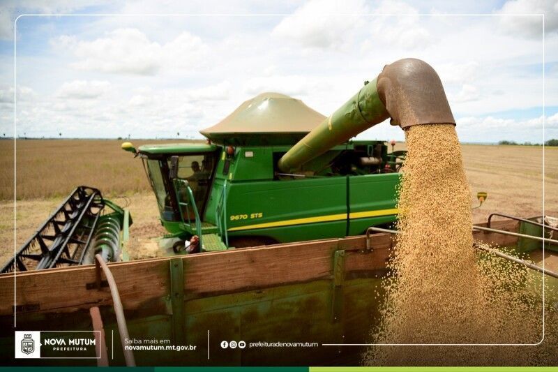Nova Mutum é o 10º município do Brasil mais rico do agronegócio