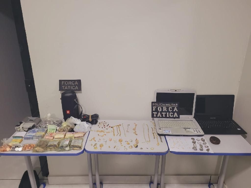 Quadrilha é presa por furto a uma residência em Canarana