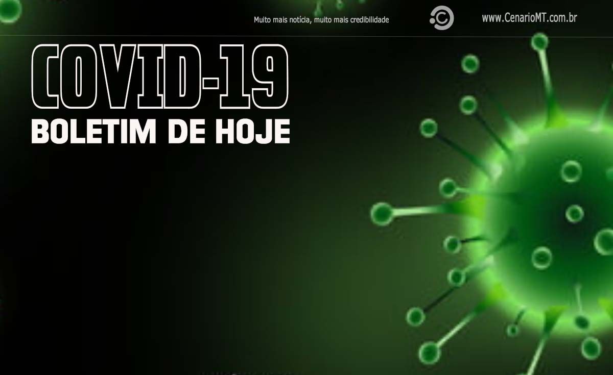 BOLETIM DE HOJE - CORONAVIRUS