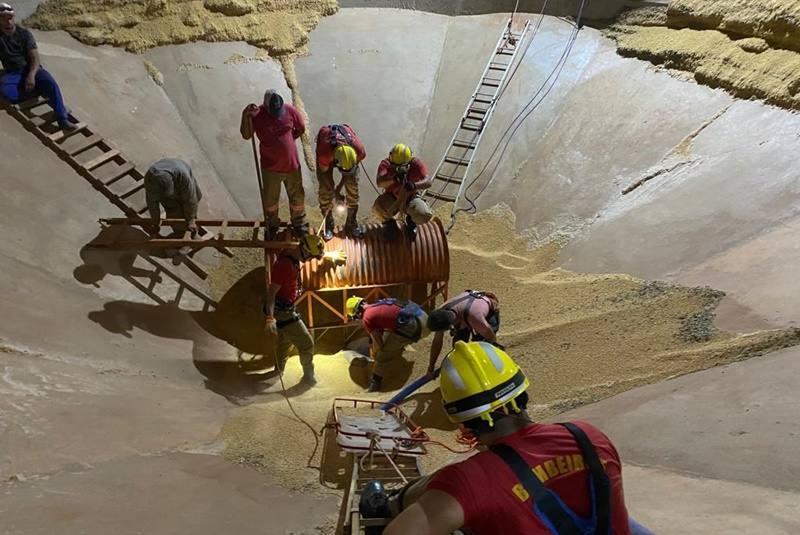 Trabalhador morre soterrado em silo de grãos em Nova Mutum-MT