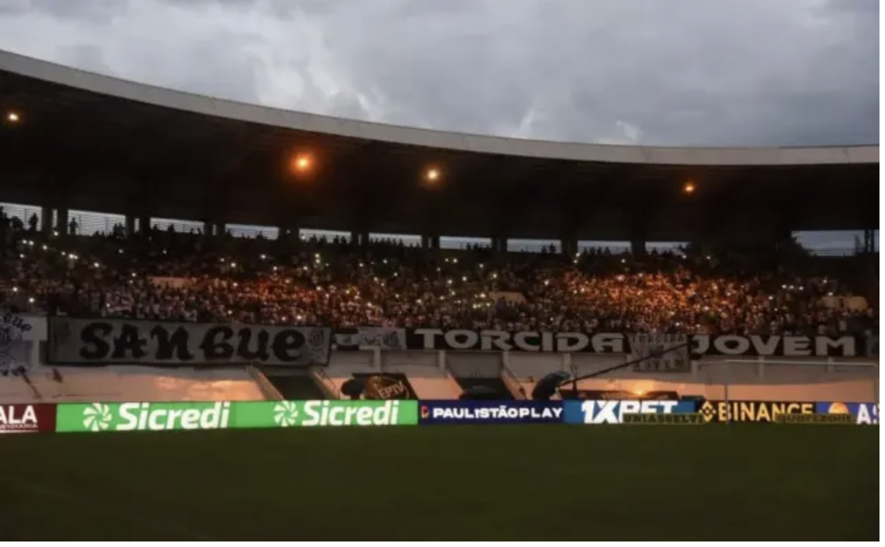 Após chuva de granizo e falta de luz, jogo entre Ferroviária e Santos é adiado