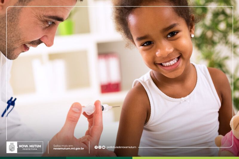 Saúde de Nova Mutum realiza dia D de vacinação contra gripe e sarampo