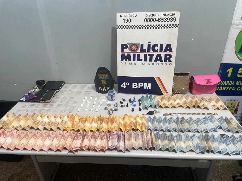 Onze pessoas são presas em flagrante por tráfico de drogas em Várzea Grande