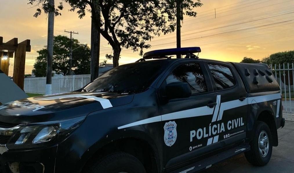 padrasto e preso em flagrante pela policia civil por suspeita de agressao contra bebe de quatro meses