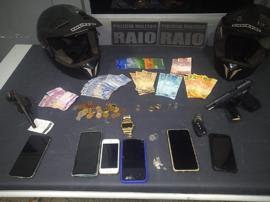 Três são presos por roubo e porte ilegal de arma em Rondonópolis