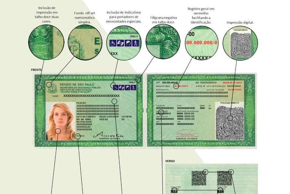 Nova carteira de identidade começa a ser emitida na próxima semana